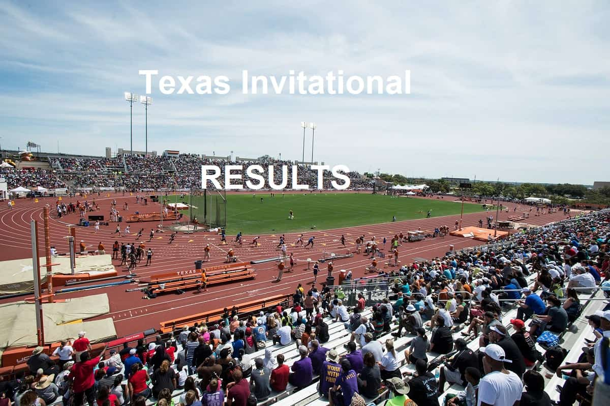 Texas Invitational 2023 Results Watch Athletics